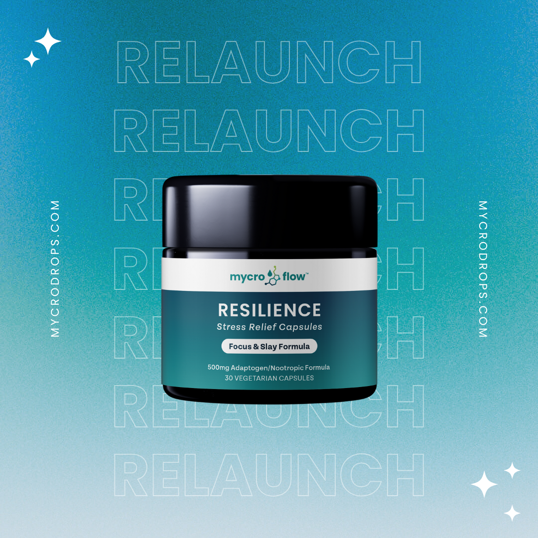 MycroFlow™ RESILIENCE Adaptogen Stress-Relief Capsules - 30ct