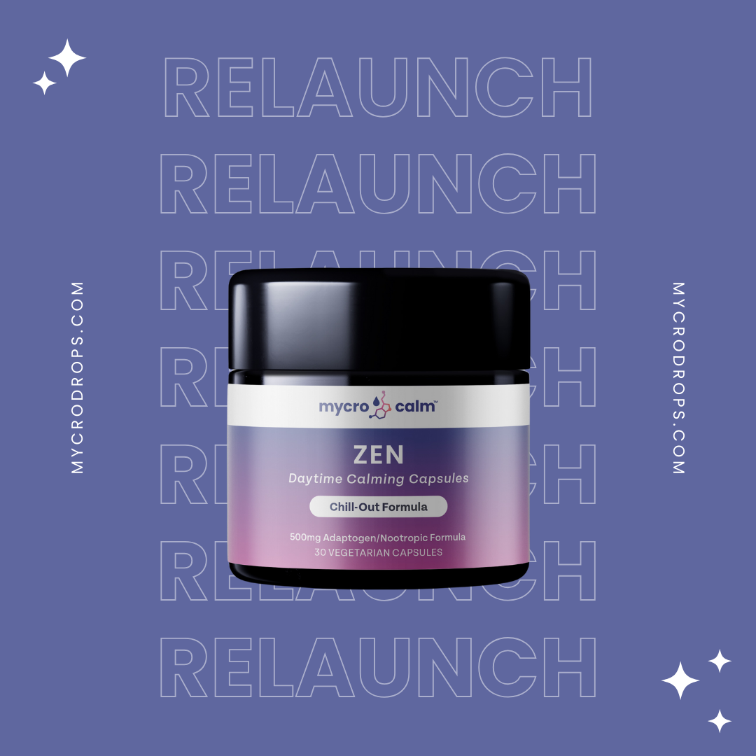 MycroCalm™ Zen Adaptogen Nervous System Calming Capsules - 30ct