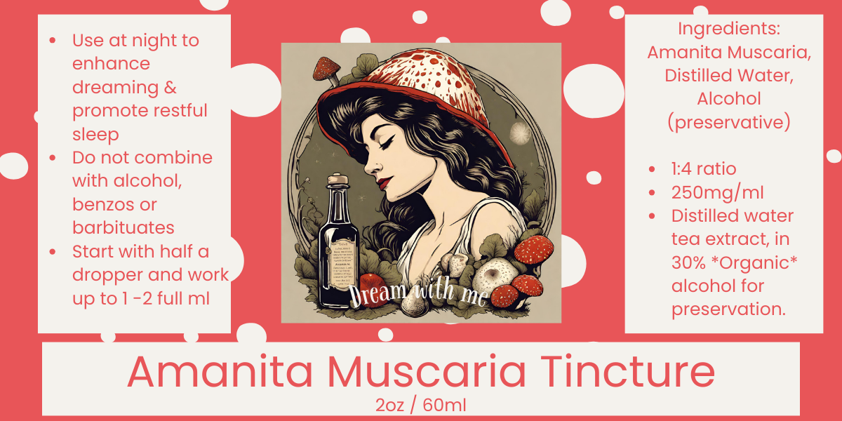 Amanita Muscaria Extract 1:4 - 60ML