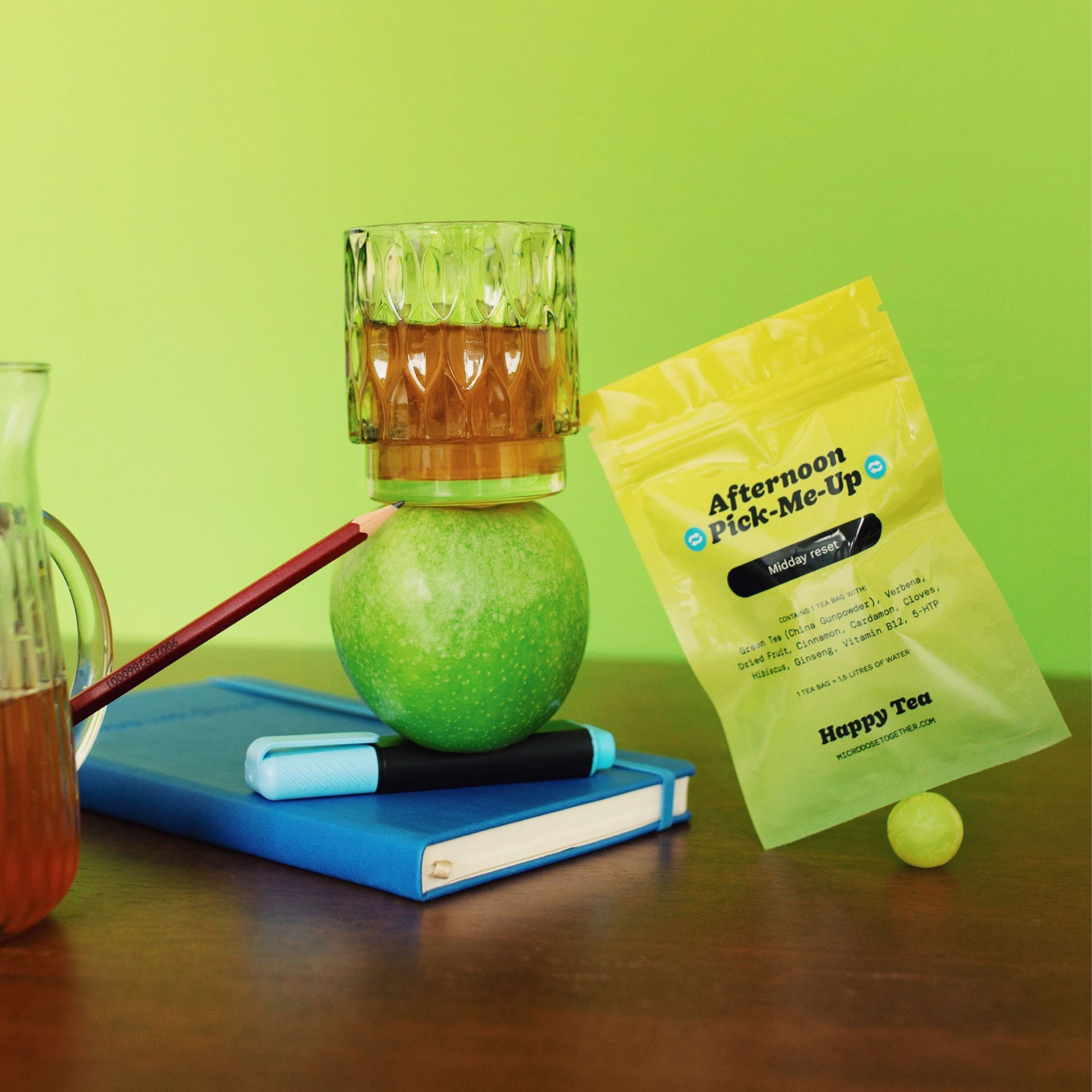 Happy Tea™ Afternoon Pick Me Up Multi-Serving Nootropic Infusion