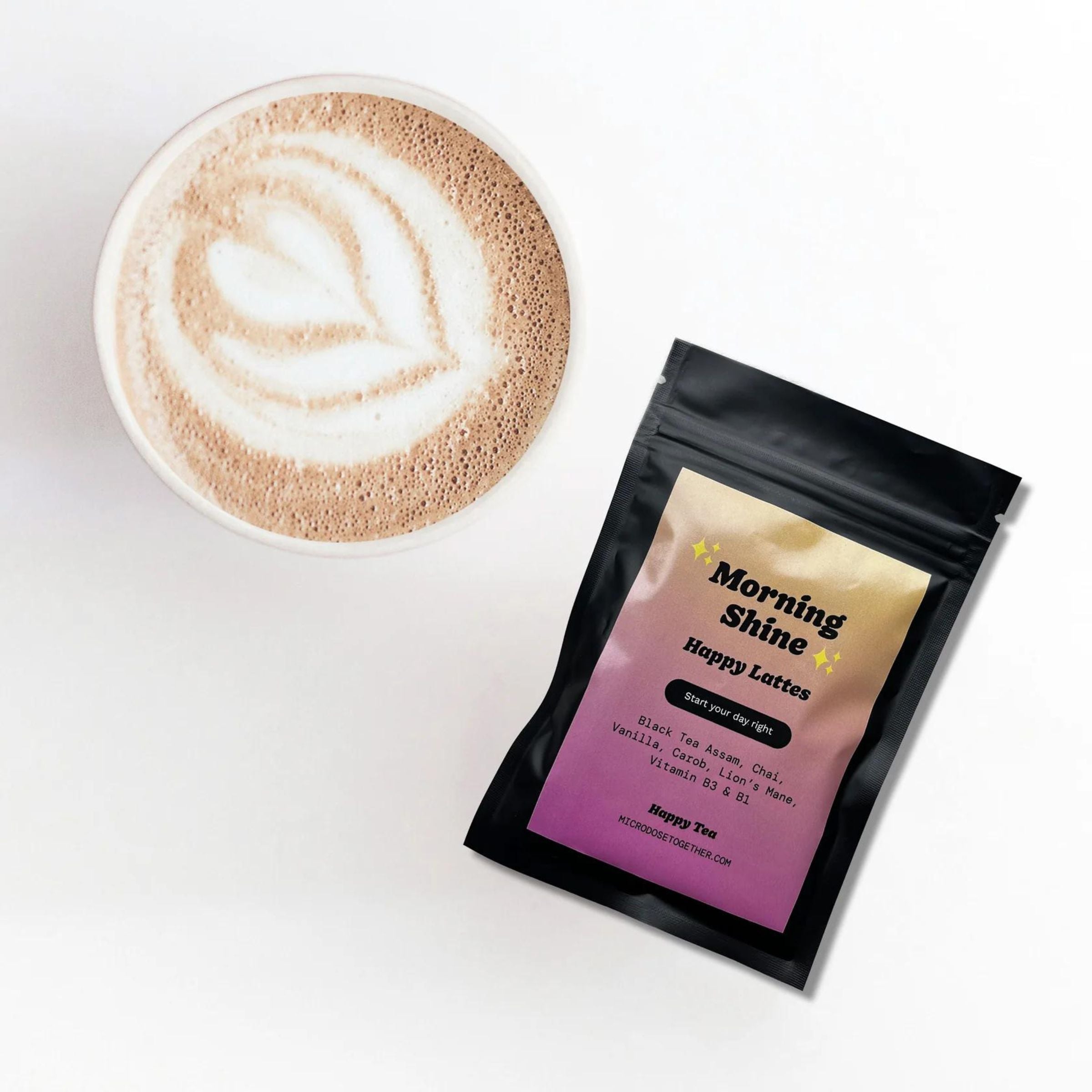 Happy Tea™ Morning Shine Happy Latte Nootropic Blend