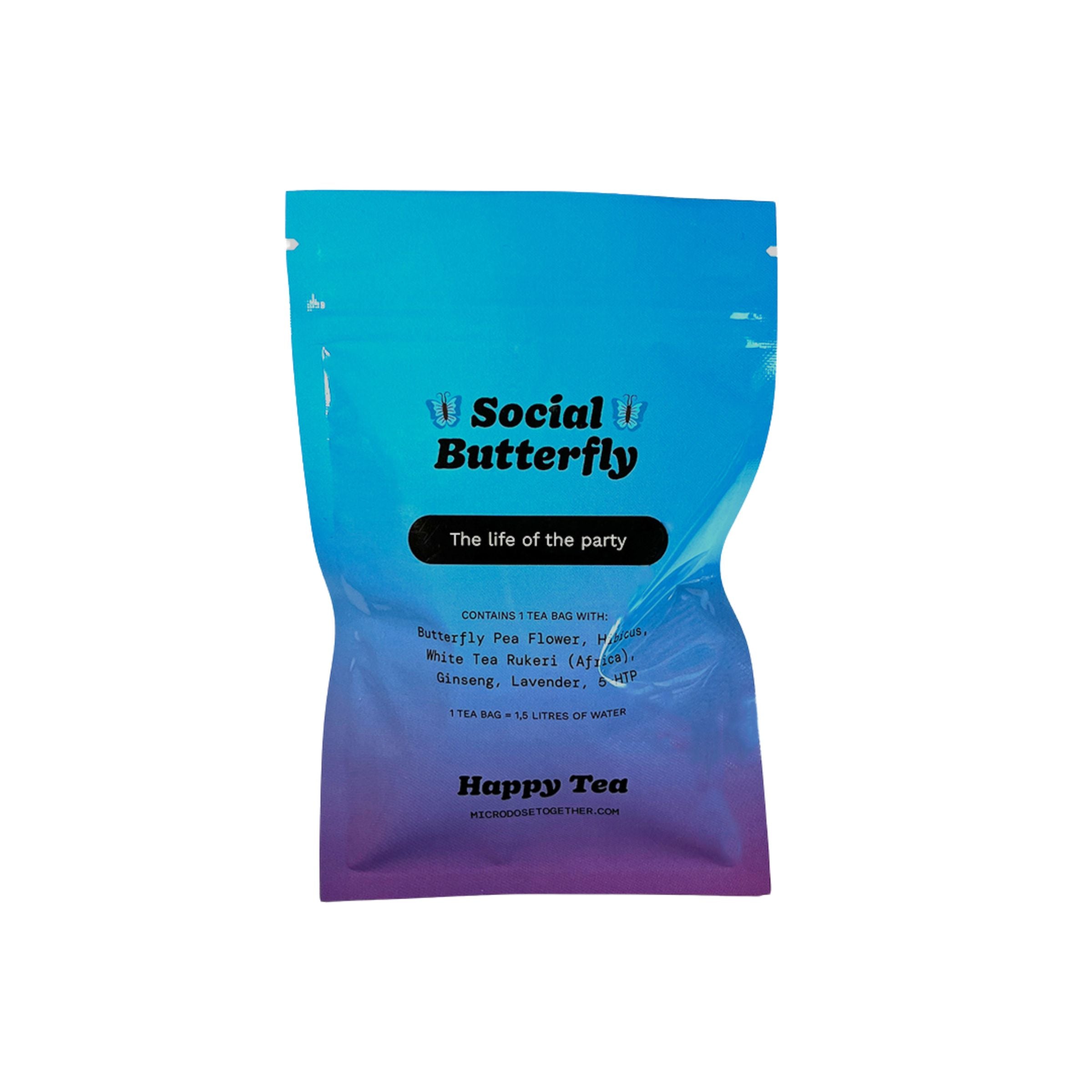 Happy Tea™ Social Butterfly Multi-Serving Nootropic Infusion