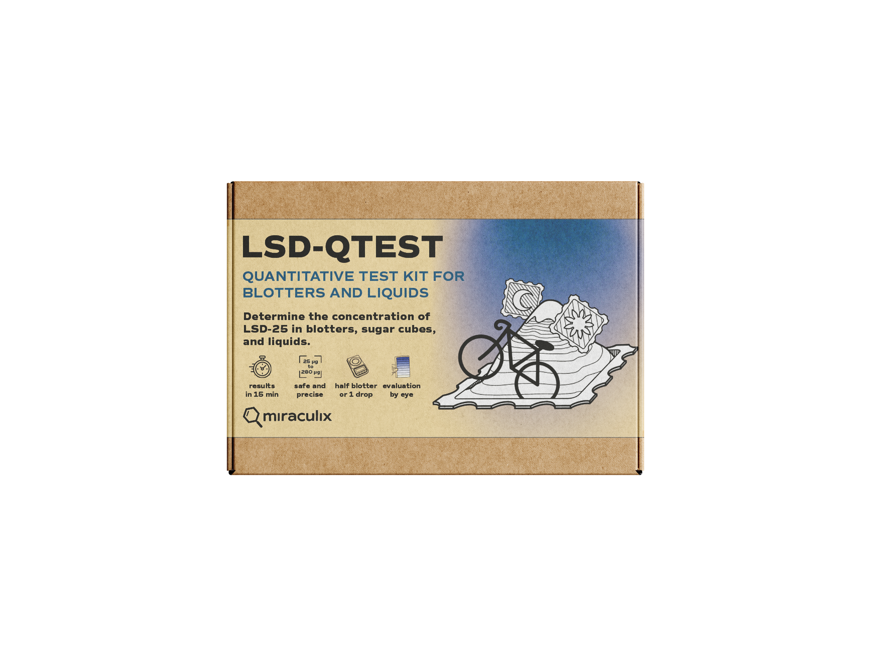 Mycro Q-Test Home Lysergic(LSD) Test Kit