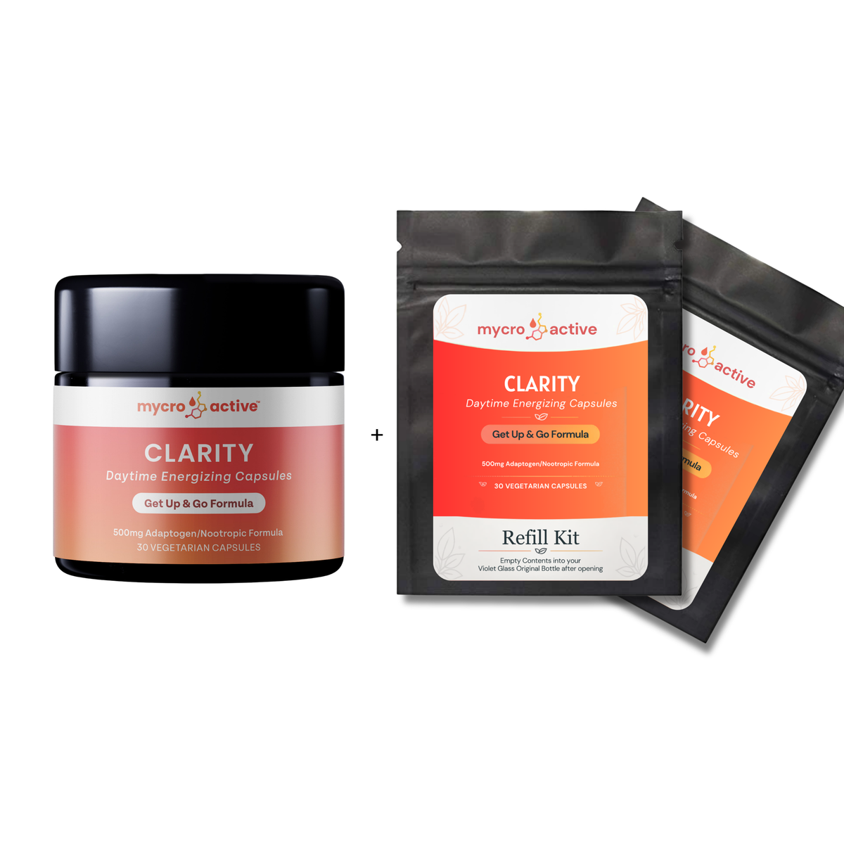 MycroActive™ CLARITY Adaptogen Energizing Capsules