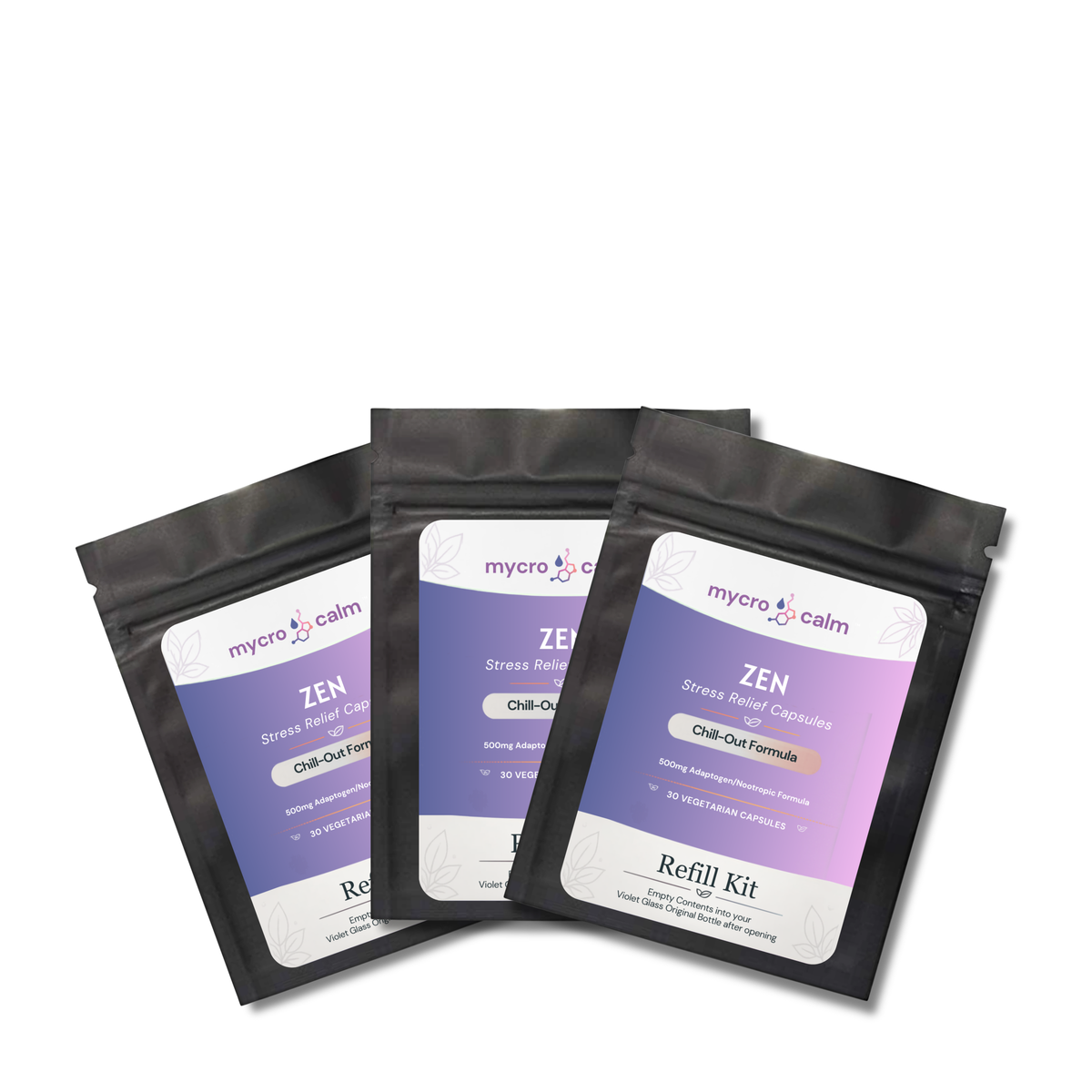 MycroCalm™ Zen Adaptogen Nervous System Calming Capsules