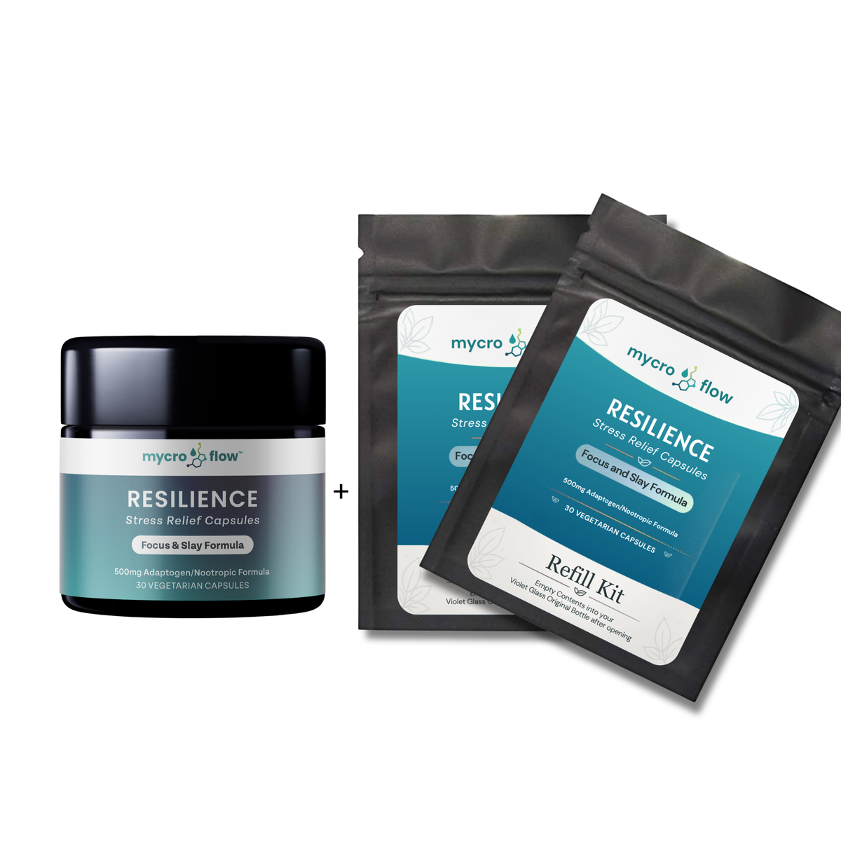 MycroFlow™ RESILIENCE Adaptogen Stress-Relief Capsules