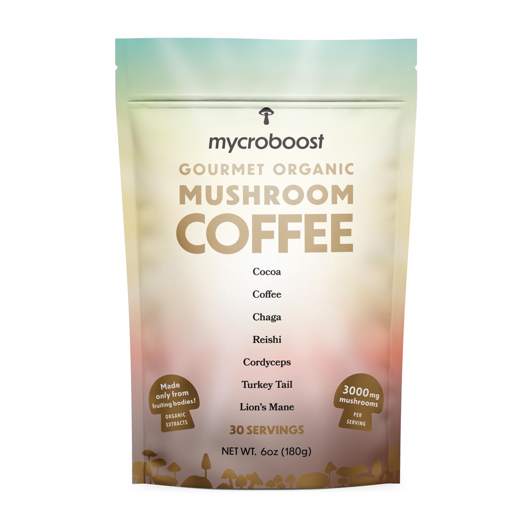 MycroBoost™ Functional Mushroom Coffee - 30 servings