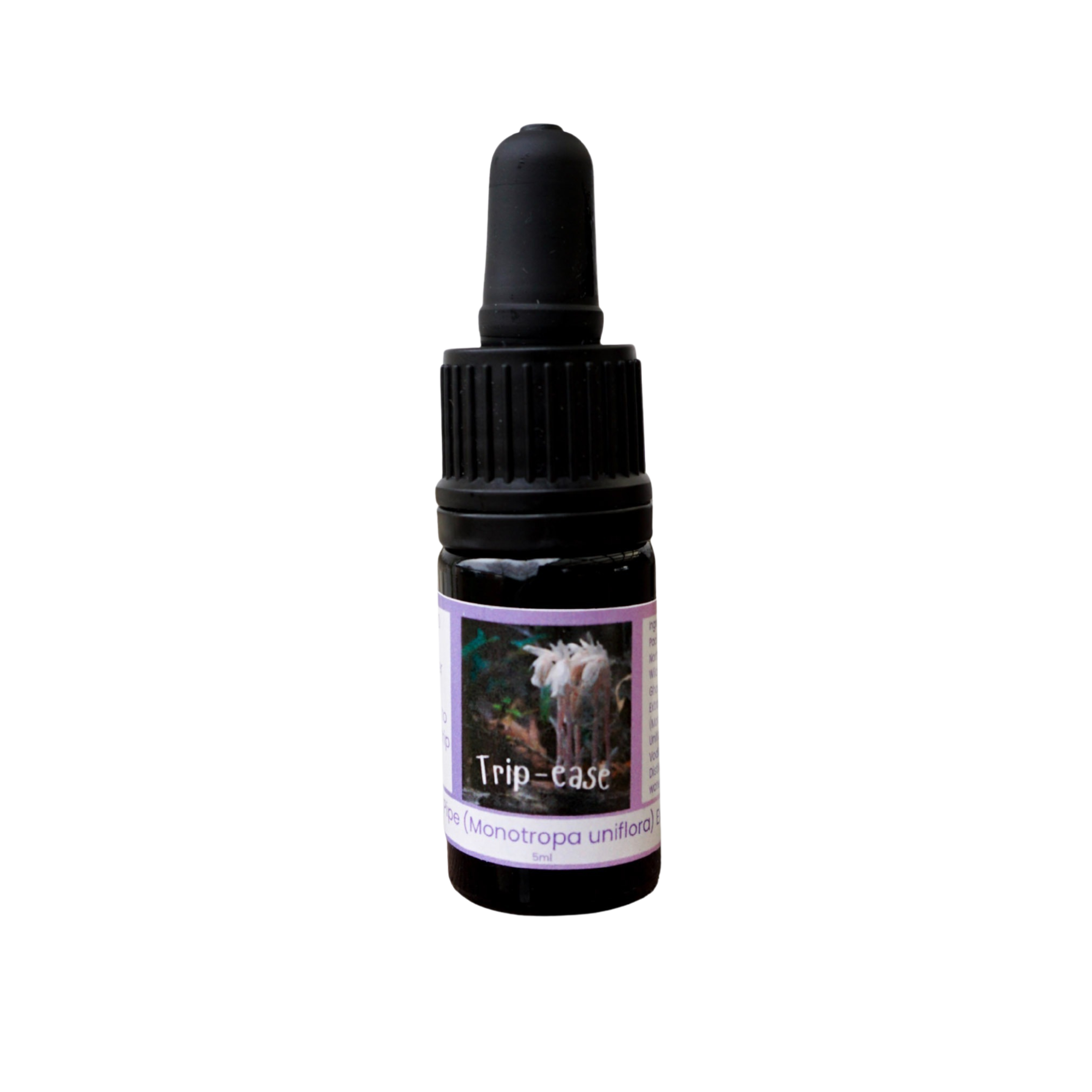 A 5ml dropper bottle of Trip-Ease Ghost Pipe on a white background