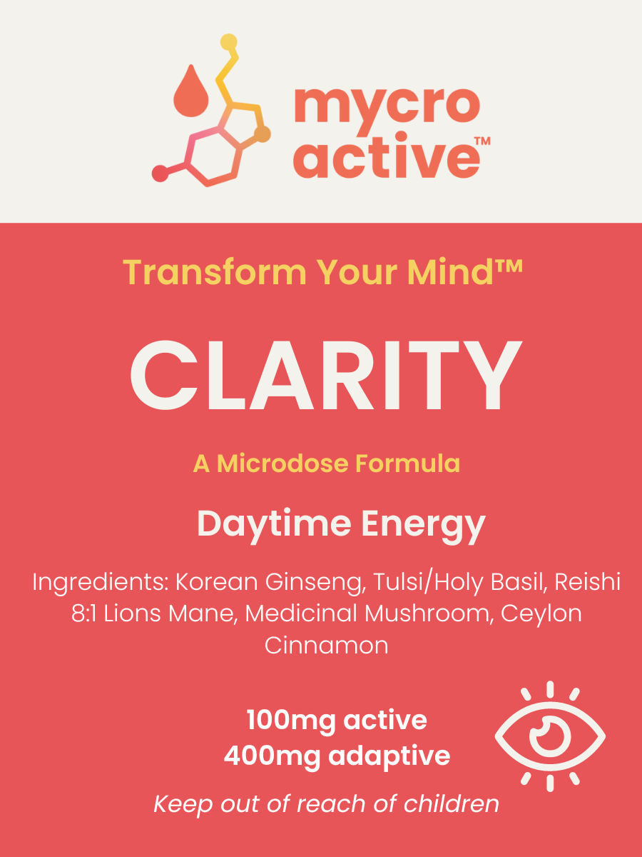 100mg Clarity MycroDosing Capsules mycrodrops