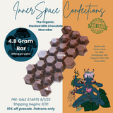 50% Organic Milk Chocolate Stacked VOYAGER MACROBar with Lions Mane