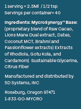 MycroFlow™ - FOCUSED NOOTROPIC STACK ADAPTAGENIC ELIXIR