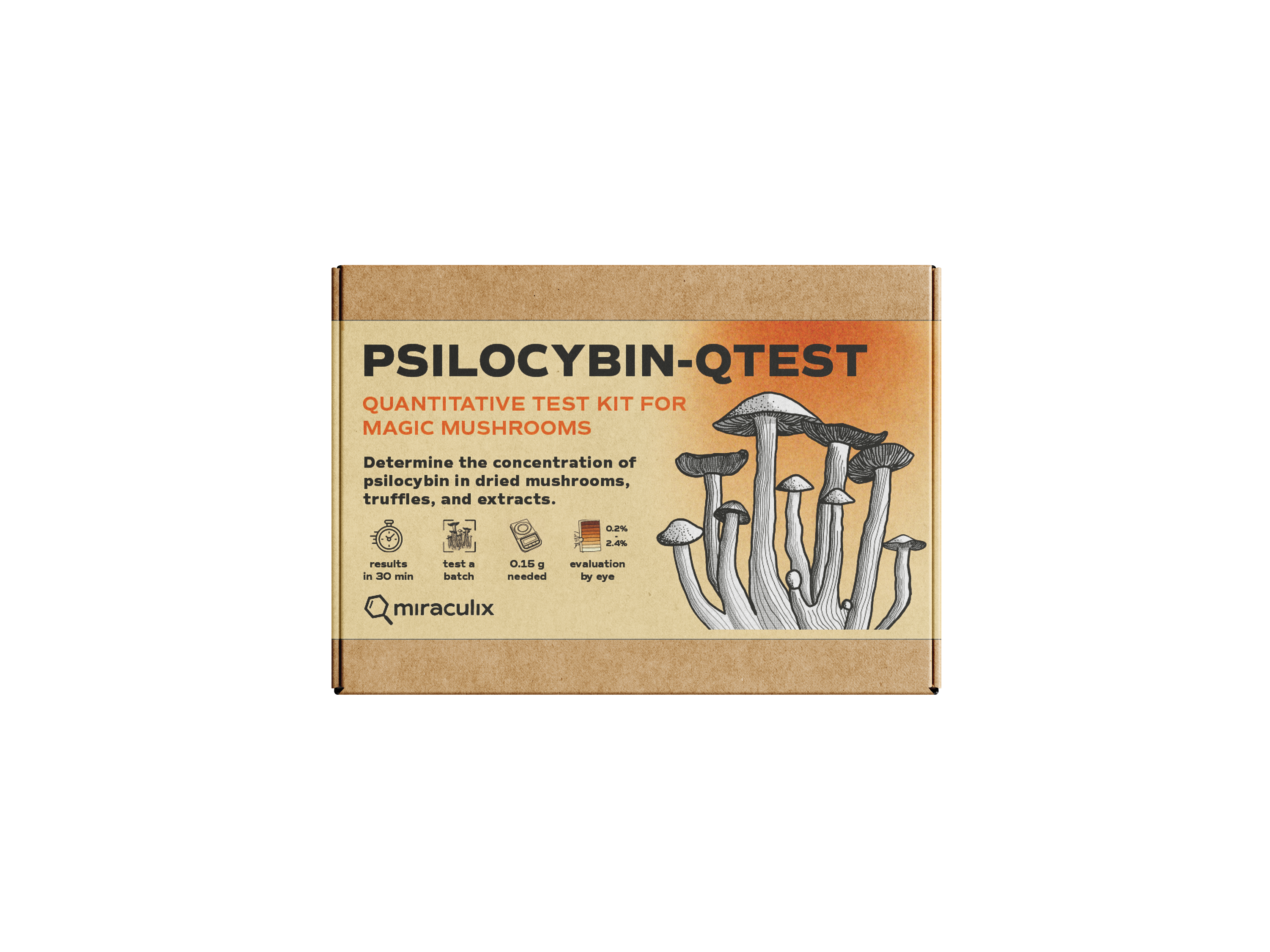 Mycro Q-Test - Home Psilocybin Test Kit