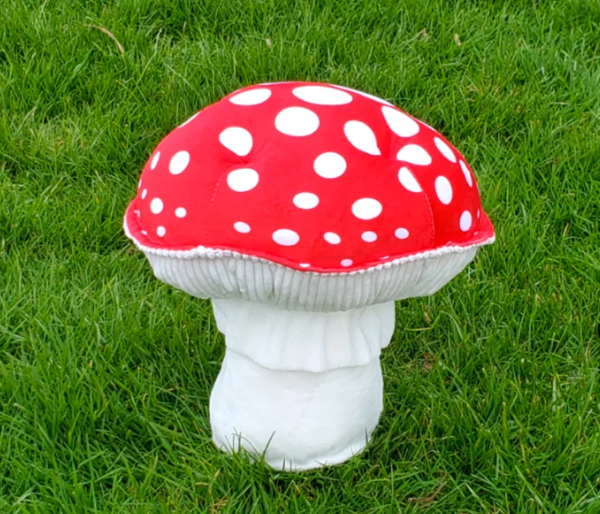 Emotional Support Mushroom - Stuffed Amanita Plushroom